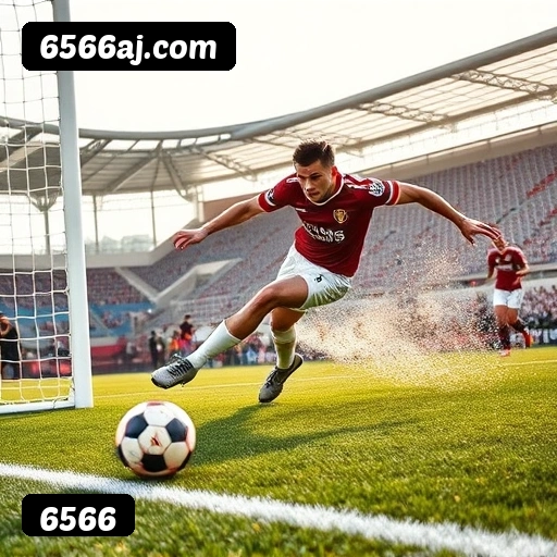 App 6566 para iOS e Android — interface mobile, login biométrico e PIX integrado